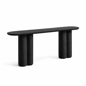 Console Aura Élégance – Design Organique et Moderne - Noir