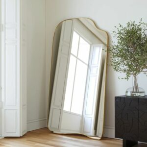 Miroir Majestic Wood – Élégance naturelle et design organique