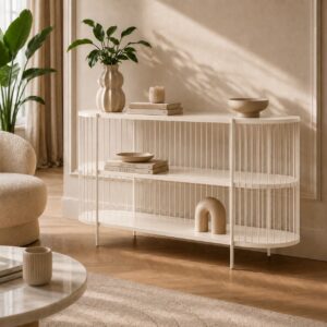 Console Striped en Métal