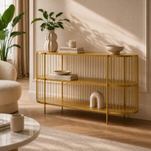 Console Striped en Métal