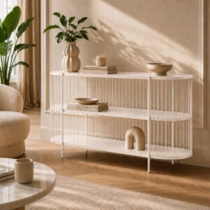 Console Striped en Métal