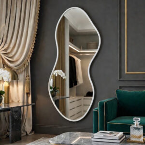 Miroir Sillage – Luxe Discret et Élégance Authentique - Blanc