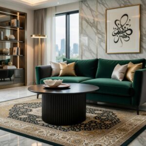 Dark Coffee Table – Table Basse Élégante et Intemporelle - Noir