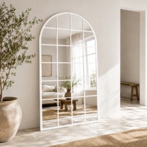 Miroir Arch XXL – Élégance Verrière et Lumière Intérieure