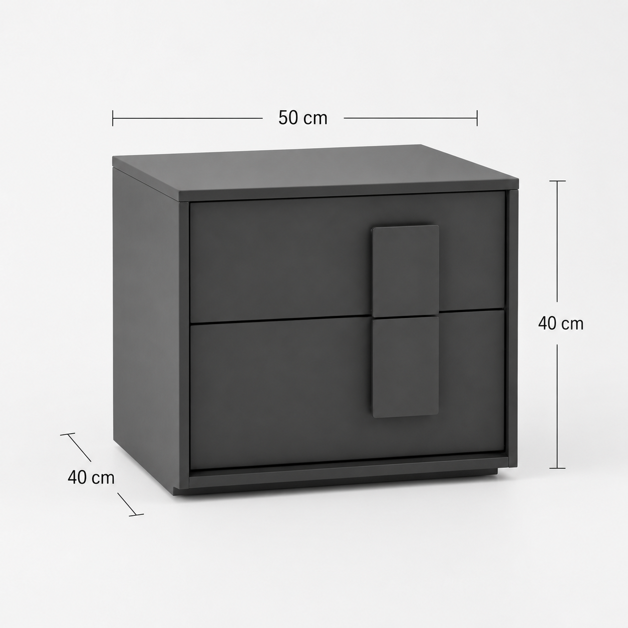 Table de Nuit Nexa – Design Graphique et Élégance Contemporaine – Image 4