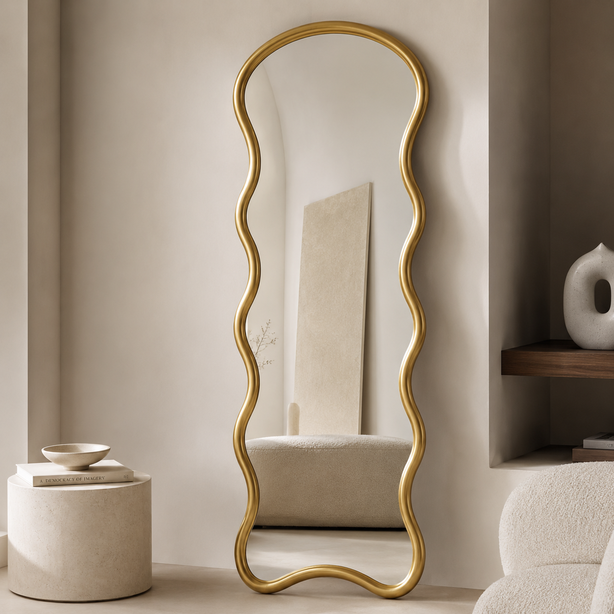 Miroir Sloane – L’Art des Courbes Élégantes – Image 3