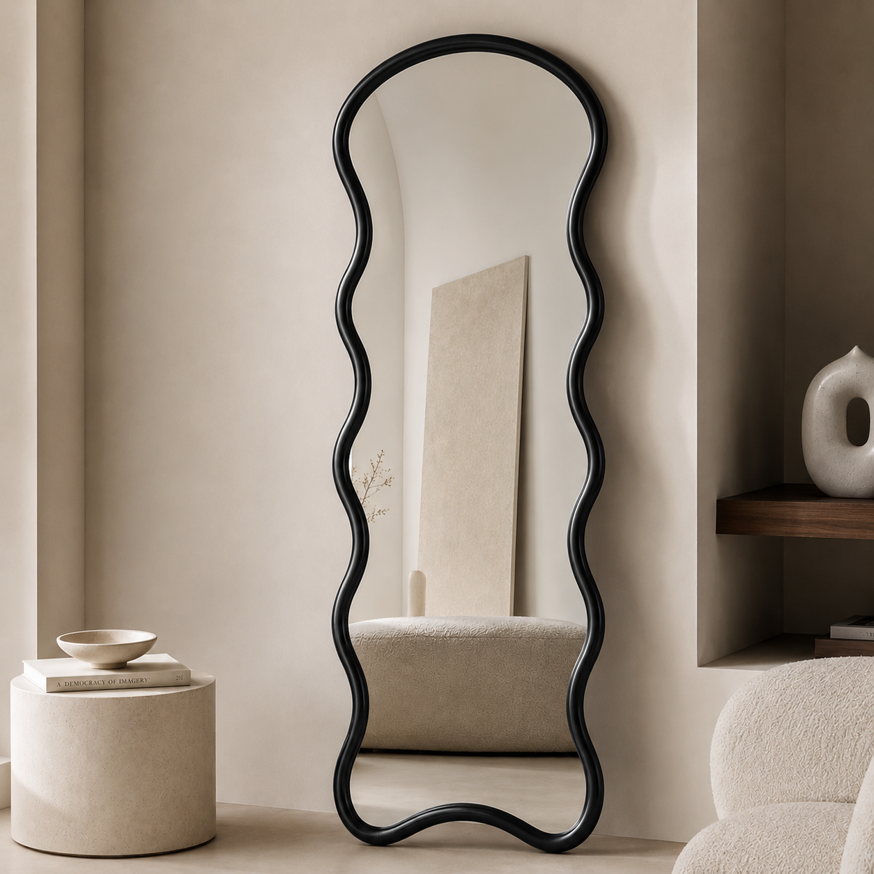 Miroir Sloane – L’Art des Courbes Élégantes – Image 2