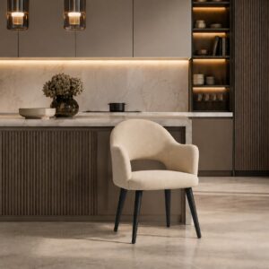 Lina Chair – Confort, Élégance et Modernité - Beige