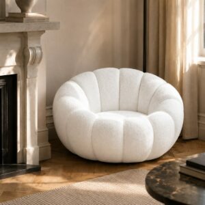 Bubble Fauteuil – Le Confort Sculptural par Excellence - Blanc
