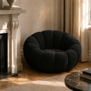 Bubble Fauteuil – Le Confort Sculptural par Excellence - Noir