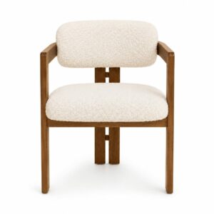 Mocco Chair – Élégance Naturelle et Confort Contemporain - Blanc cassé