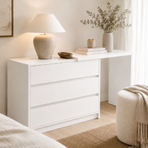sienne commode Blanc