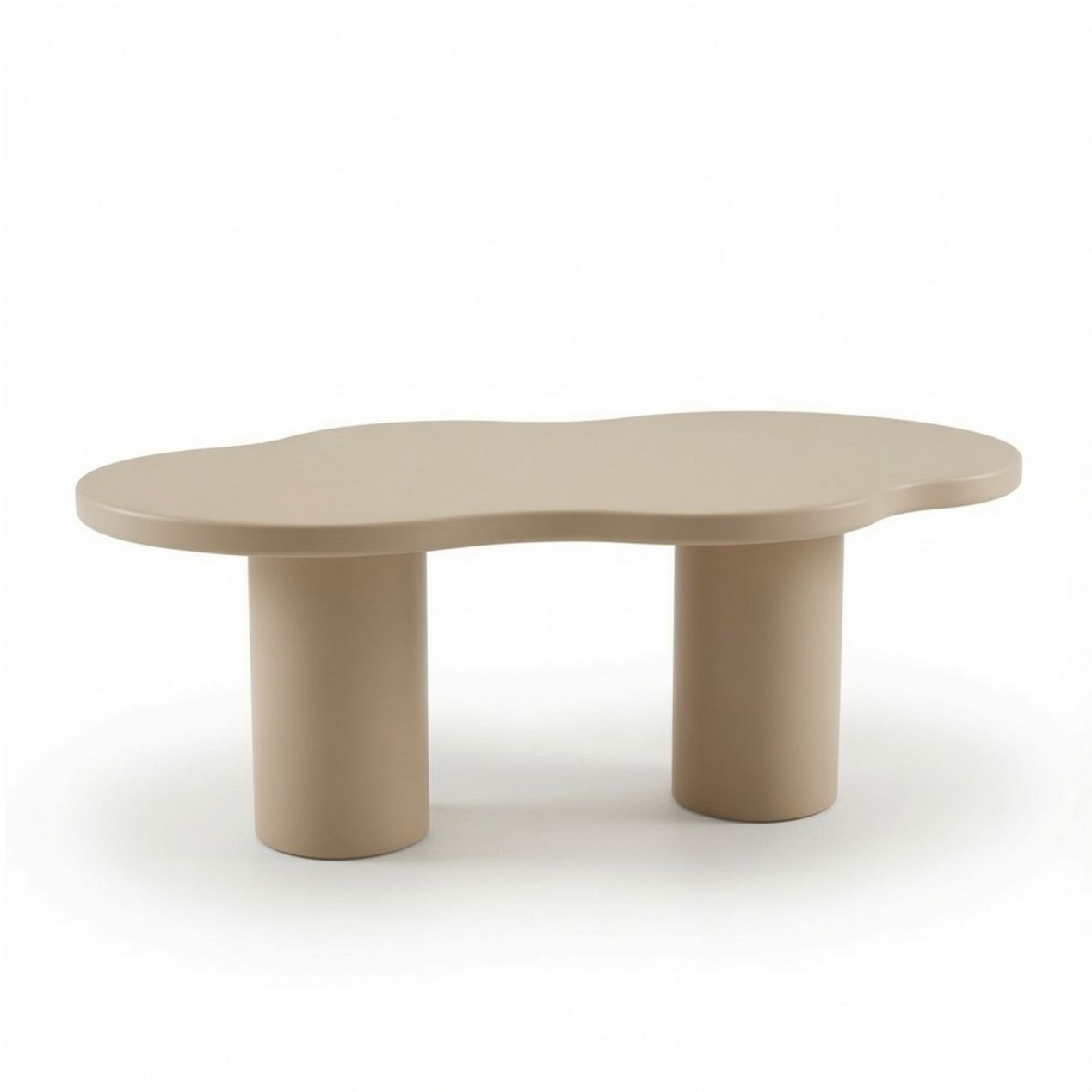 Table à Manger Pebble – Design Organique en Bois HDF Hydrofuge – Image 6