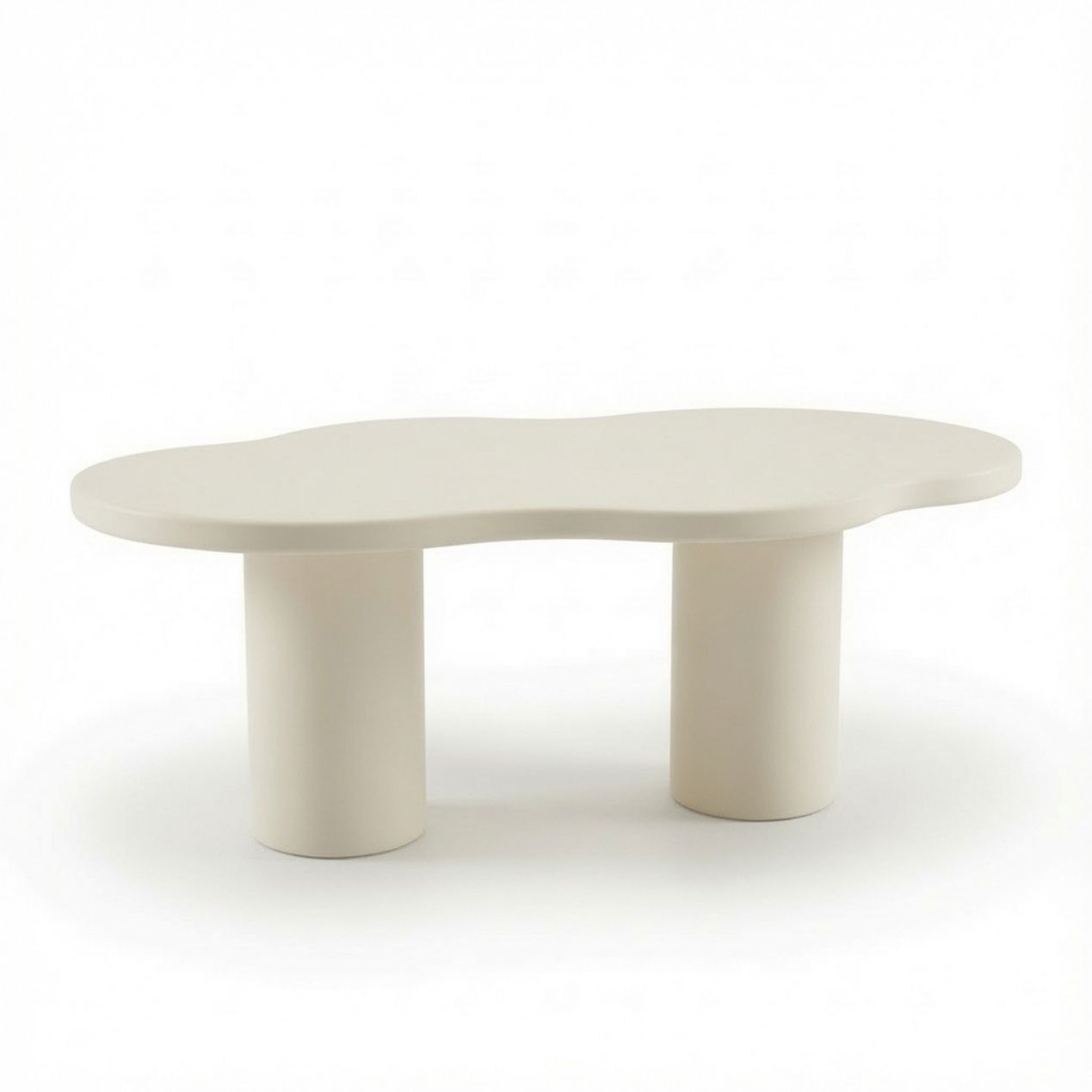 Table à Manger Pebble – Design Organique en Bois HDF Hydrofuge – Image 7