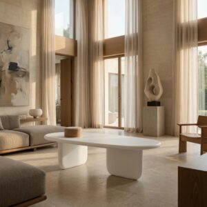 Table basse Prestige – Design organique et élégant