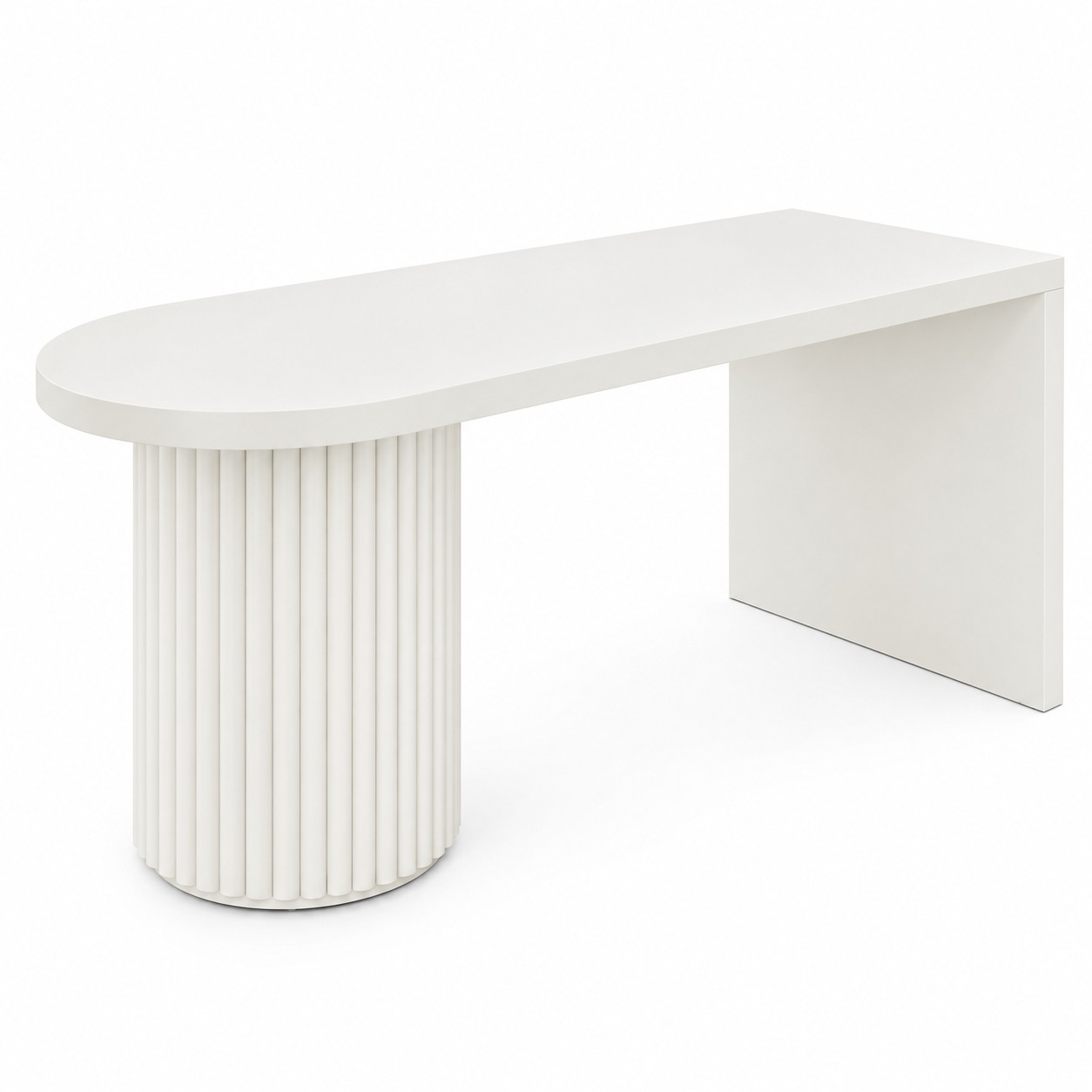 Bureau Élégance – Design contemporain et piètement cannelé