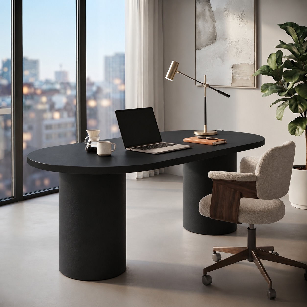 Bureau Luméa – Design organique et contemporain