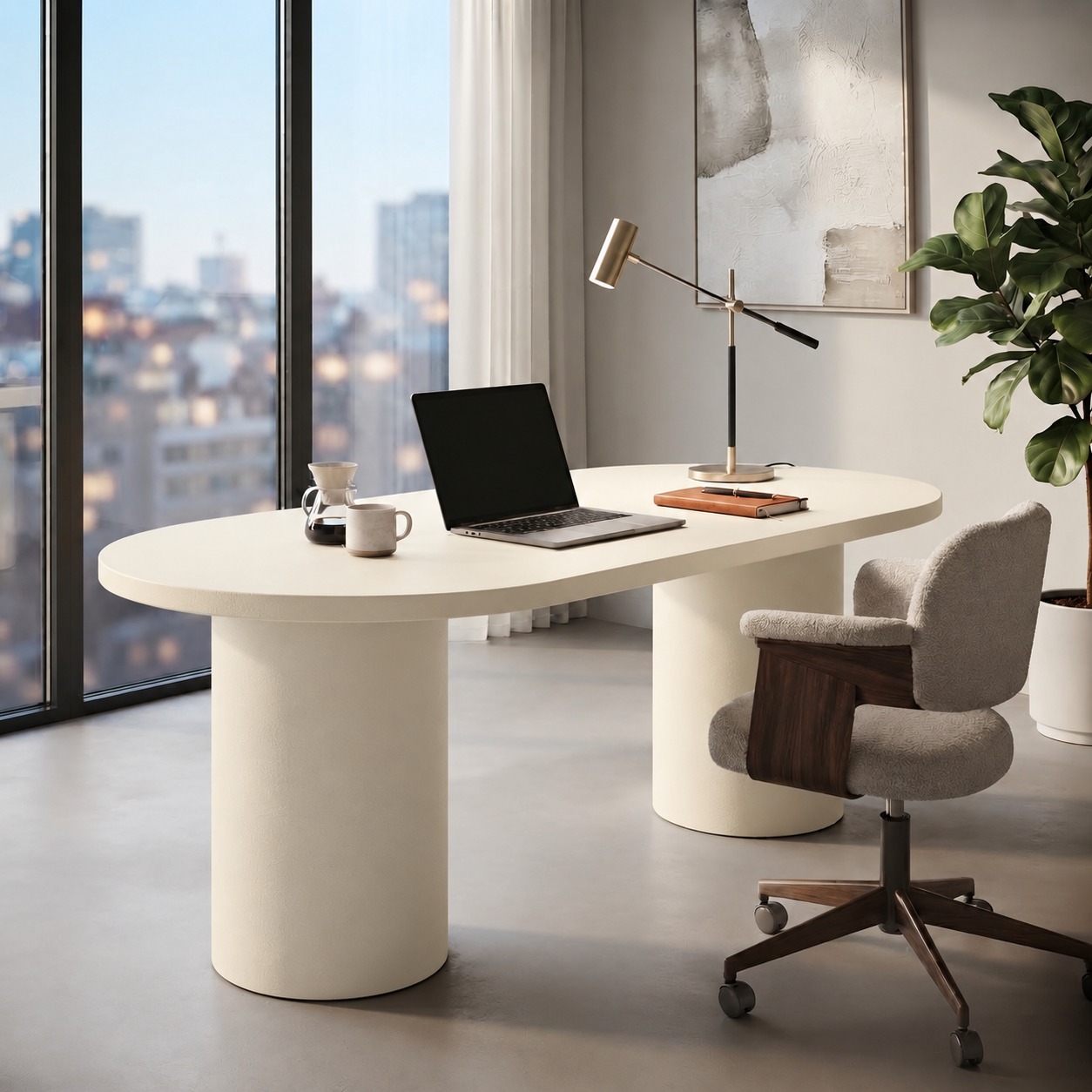 Bureau Luméa – Design organique et contemporain