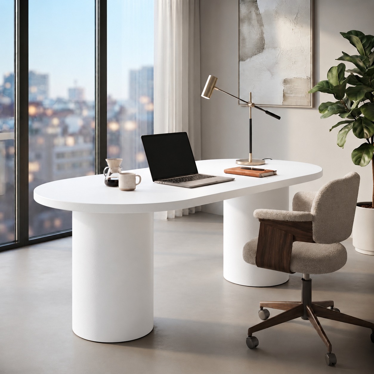 Bureau Luméa – Design organique et contemporain