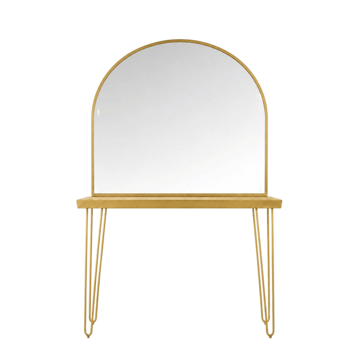 Duo Élysée – Console & Miroir au design Art déco