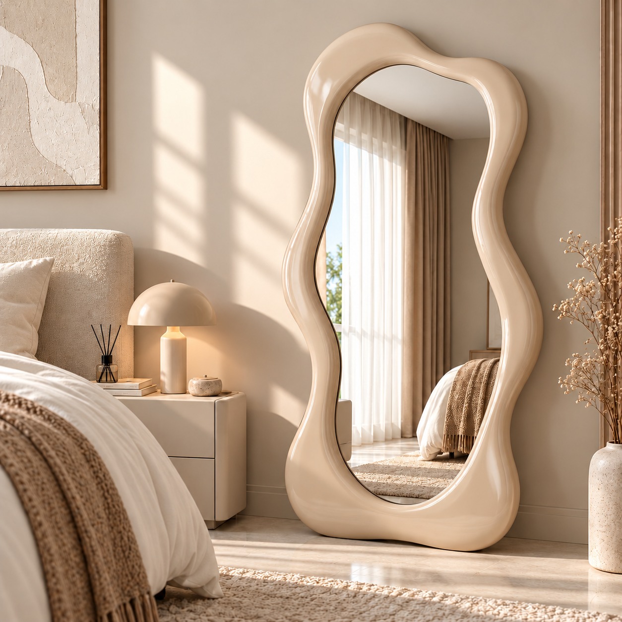 Miroir Pulp – Design organique et élégance contemporaine