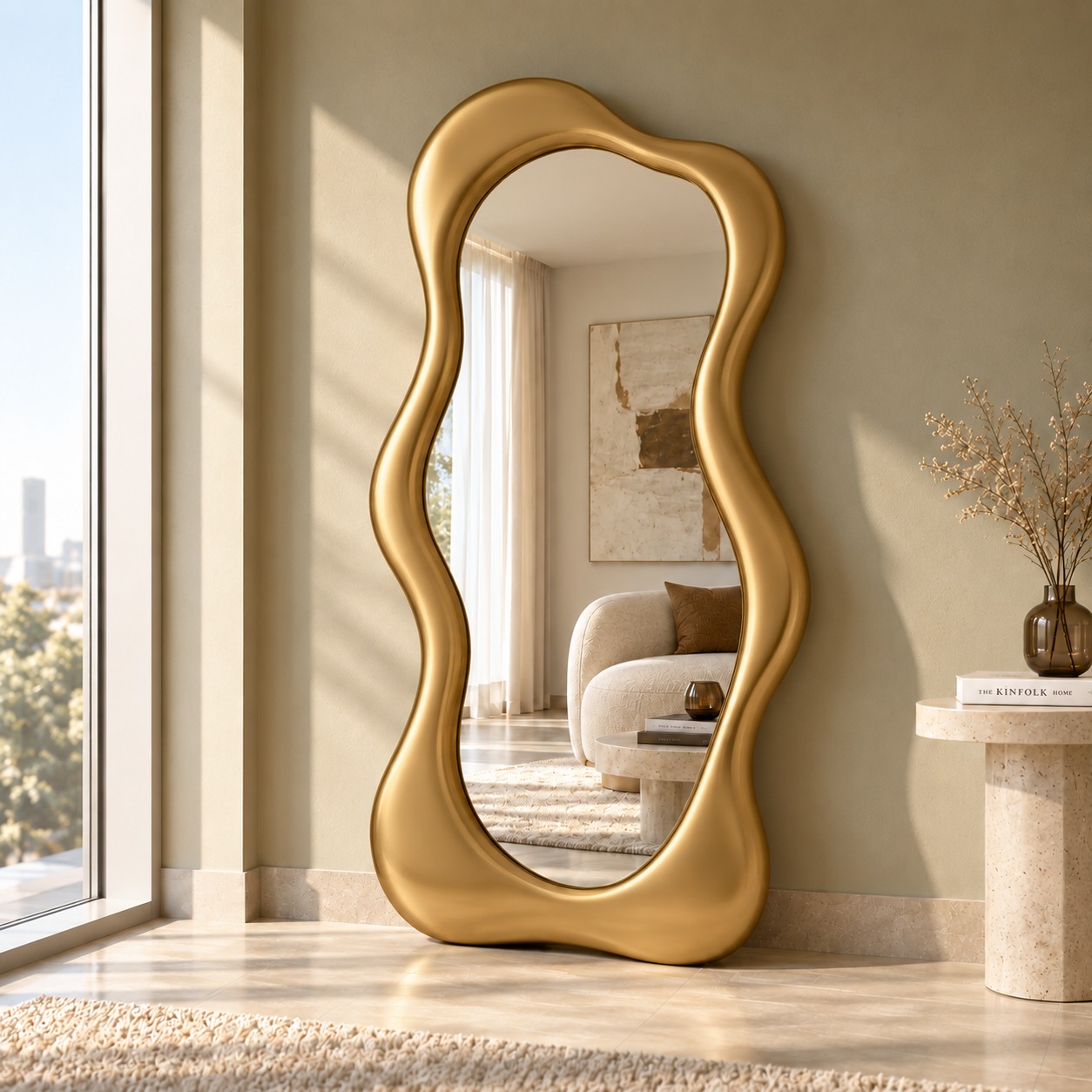 Miroir Pulp – Design organique et élégance contemporaine