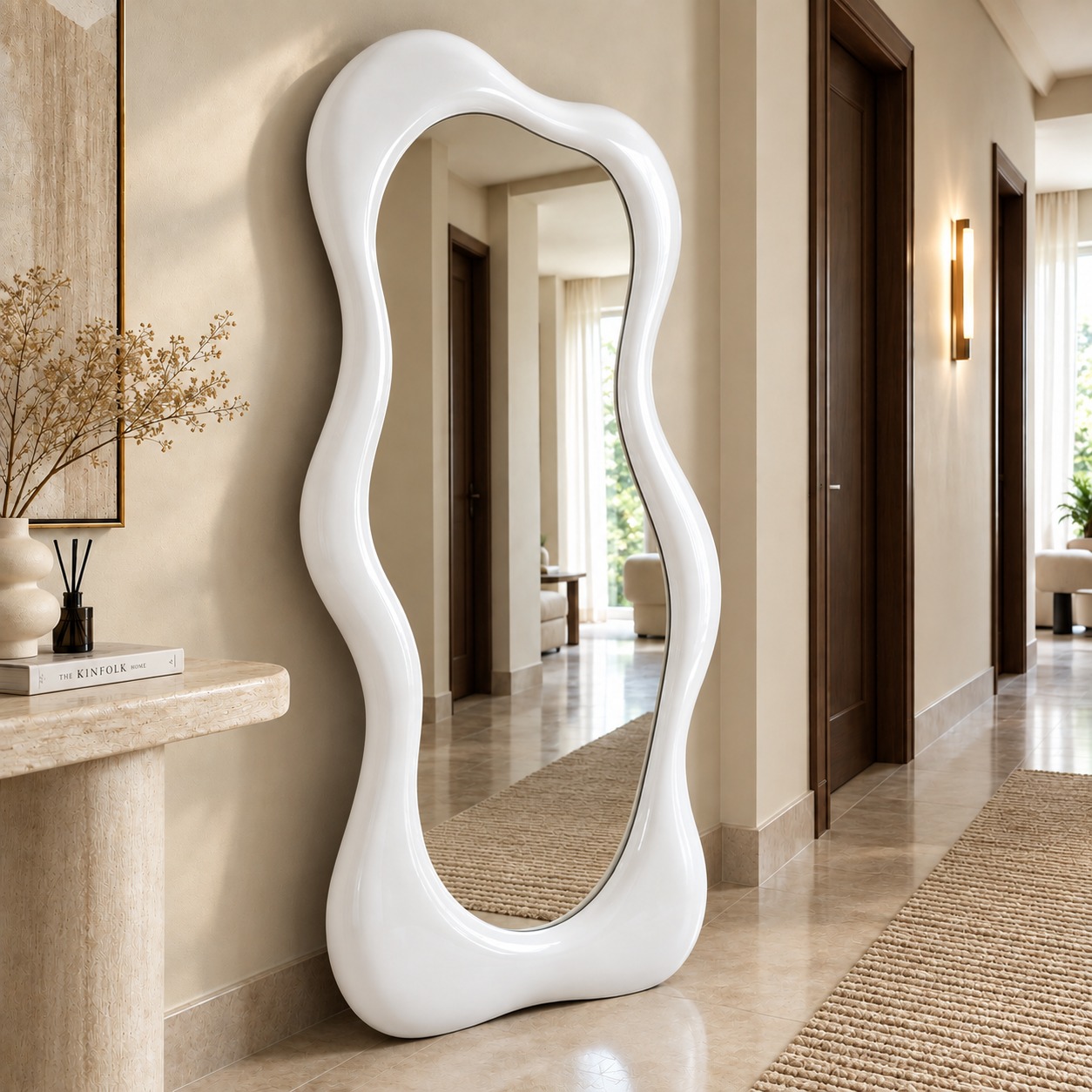 Miroir Pulp – Design organique et élégance contemporaine